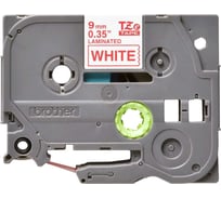 Ламинированная наклейка Brother TZE222