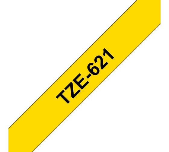 Ламинированная наклейка Brother TZE621