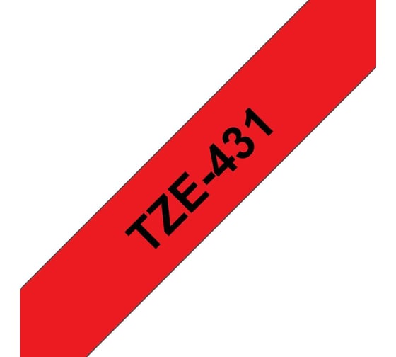 Ламинированная наклейка Brother TZE431