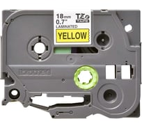 Ламинированная наклейка Brother TZE641