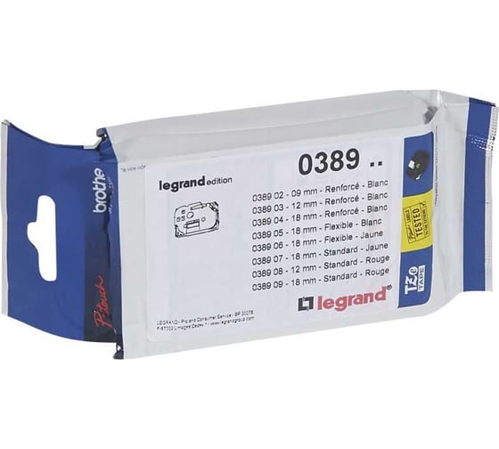 Лента Legrand бел, ширина 18мм, изогнутая, адгезивная, 8м 038905 1