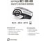 Картридж Альтер M21-500-499 с лентой из нейлона 12,7 мм х 4,9 м, черный на белом, для BRADY M210 AL211-500499 3