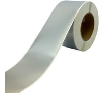 Этикетка МАРКЕРПРОМ LAB-T-50x20m-816-1 серебристый полиэстер стойкий матовый с усил. клеем, ширина 50мм, в рулоне 20 п.м., втулка 40 мм (совместима с SPT-50/50) mpr02199