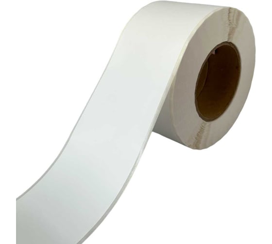 Этикетка МАРКЕРПРОМ LAB-T-50x20m-101-1 белый полиэстер глянцевый с усил. клеем, ширина 50мм, в рулоне 20 п.м., втулка 40 мм (совместима с SPT-50/50) mpr02204