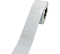 Этикетка МАРКЕРПРОМ LAB-T-40x20-101-1-1,4(40) белый полиэстер глянцевый с усил. клеем, 40х20 мм, в рулоне 1400 шт., втулка 40 мм (совместима с NPP-40x20) mpr02195