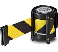 Кассета с вытяжной RUSBARRIER 3-метровой черно-желтой лентой KVL-03 black/yellow