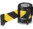 Кассета с вытяжной RUSBARRIER 3-метровой черно-желтой лентой KVL-03 black/yellow 1