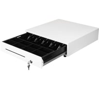 Денежный ящик МЕХЭЛЕКТРО-М H415 с открыванием Push-On белый