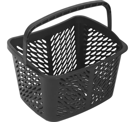 Покупательская корзина Reklime B20C.ECO.Черная, ручка черная БП-00005195