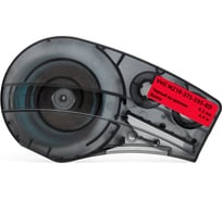 Картридж Vell M210-375-595-RD 9.5мм х 6.4м, винил, черный на красном, VL142810CH 1397682