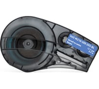 Картридж Vell M210-500-595-BL 12.7мм х 6.4м, винил, белый на синем, VL142798CH 1397688
