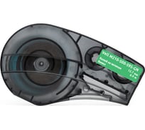 Картридж Vell M210-500-595-GN 12.7мм х 6.4м, винил, белый на зеленом, VL142805CH 1397689