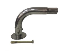 Отбойник T-ROLL D-38мм завершающий нерж. TRB-01