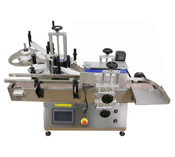 Автоматический этикетировщик для круглой тары с датером Hualian HLMT-130D 00-00009038