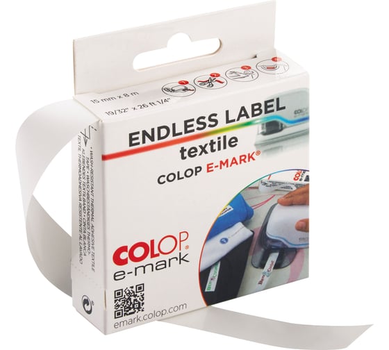 Термоклеевая лента для текстиля Colop e-mark 155543