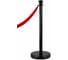 Стойка с канатом Rusbarrier 1,5м SK-325033 BLACK/KBP-0015 red 1