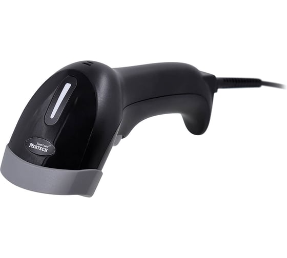 Сканер MERTECH 1300 GS P2D USB, USB эмуляция RS232 black, 2m cable 4895