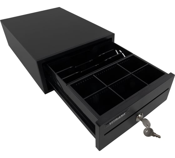 Ящик денежный механический SB-208-B, 205Х300Х90ММ, VITRANA 291401