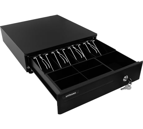 Ящик денежный электромеханический CD-335-B, 332Х365Х83ММ, VITRANA 291405