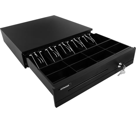 Ящик денежный электромеханический CD-405-B, 405Х420Х92ММ, VITRANA 291409