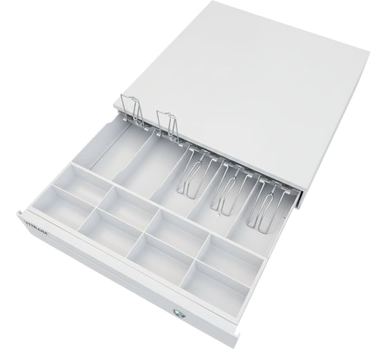 Ящик денежный электромеханический ОФИСМАГ CD-405-W, 405х420х92мм 291410