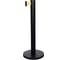 Cтойка с лентой 3 метра RUSBARRIER BSLN-326333 BLACK yellow 1