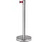 Cтойка с лентой 3 метра RUSBARRIER BSLN-326333 GREY red 1