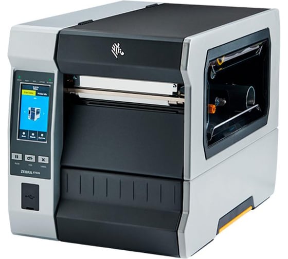 Принтер Amperin ZT62063-T290100Z Zebra ZT620 300dpi Printer with Rewinder and Peel 109507