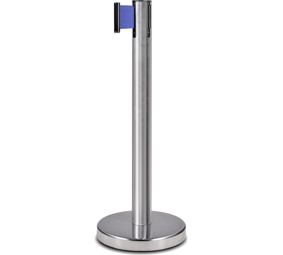 Cтойка с лентой 5 метров RUSBARRIER BSLW-227625 blue