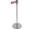 Стойка ограждения с лентой Rusbarrier 3м LINEBARRIER SILVER red 1