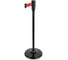 Стойка ограждения с лентой Rusbarrier 3м LINEBARRIER BLACK red 1