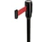 Стойка ограждения с лентой Rusbarrier 3м LINEBARRIER BLACK red 3