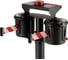Стойка ограждения с двумя лентами Rusbarrier AEROBARRIER-2 BLACK red/white 20м 5