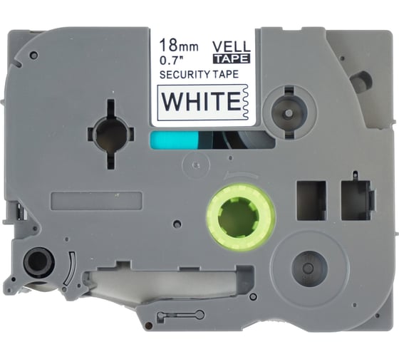 Лента Vell VL-SE4 (Brother TZE-SE4, 18 мм, черный на белом) для PT D450/D600/E300/2700/ P700/P750/E550/9700/P900/2430 319957