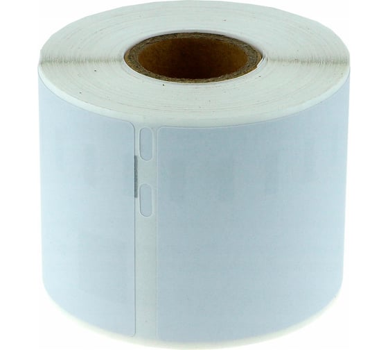 Лента Vell VL-D-99014/S0722430 (54 х 101 мм, белая) для Label Writer 400/450/450 Turbo 328741 1