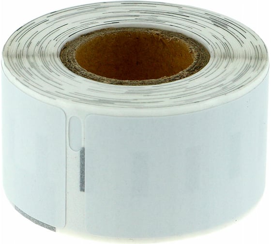Лента Vell VL-D-99010/S0722370 (28 х 89 мм, белая) для Label Writer 400/450/450 Turbo (2 рулона по 130 шт.) 328738 1