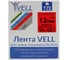 Лента Vell VL-431 (Brother TZE-431, 12 мм, черный на красном) для PT 1010/1280/D200/H105/E100/ D600/E300/2700/ P700/E550/9700 320082 2