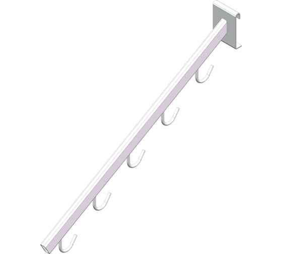 Консоль на 5 крючков на эконом панель ООО Торговый Дом Гефест ЭП.К15 1