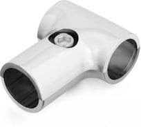 Усиленный соединитель 2-х труб Т-образно Palladium JF-09 CP СТ-00001044