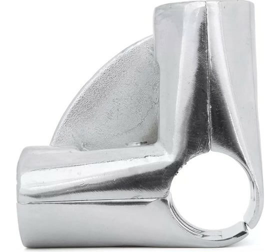 Угловой соединитель 3-х труб с площадкой для полки Palladium JF-15 CP СТ-00001050
