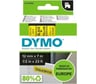 Картридж с лентой Dymo S0720580 12 мм, 7 м, пластик, черный на желтой ленте DYMO45018