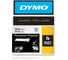 Полиэстерная лента с постоян. клеем Dymo 19 мм, 5.5 м, выдерживает экстрем. темп-ры, черн. на бел. DYMO18484 1