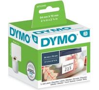 Большие многофункциональные этикетки Dymo S0722440 70x54, 320 штук в рулоне DYMO99015