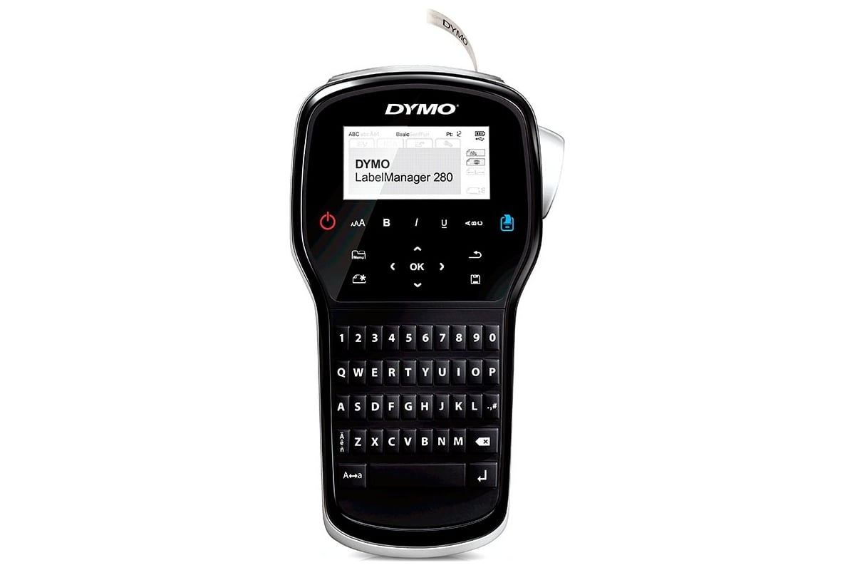 Ленточный принтер Dymo LMR-280, D1 шир. 6, 9, 12 мм, USB подкл. к Mac и PC, лат., кирил. S0968920 - выгодная цена, отзывы, характеристики, фото - купить в Москве и РФ