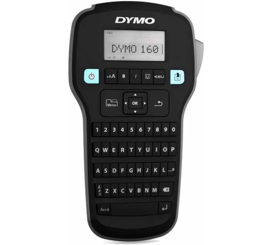 Электронный ленточный принтер Dymo S0946360 LM160 ленты D1 шир. 6, 9, 12 мм, клавиатура-латиница S0946320