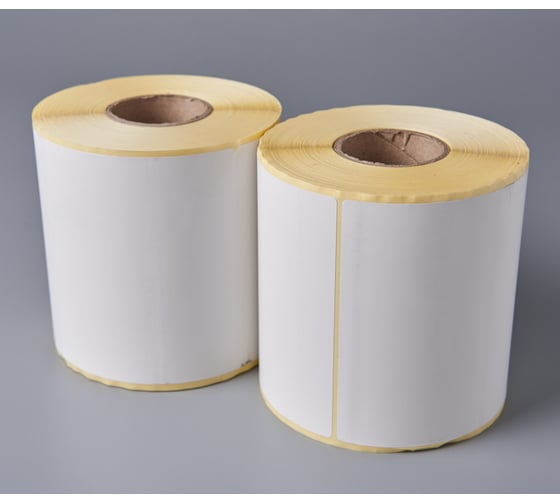 Самоклеящиеся термоэтикетки PACK INNOVATION ЭКО 100x100 мм, втул. 40 мм, 500 накл., 16 шт. IP0TE100100500-16