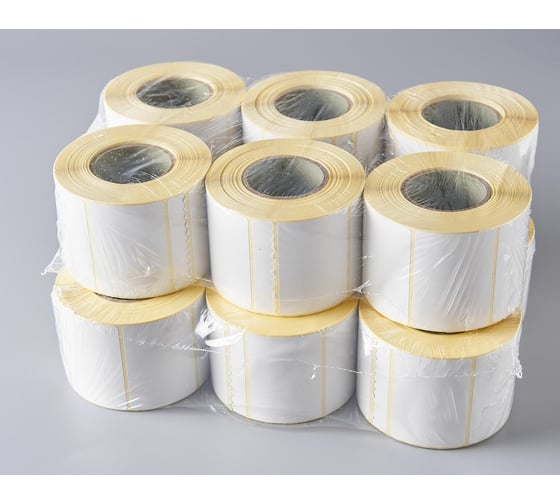 Термоэтикетки PACK INNOVATION ЭКО 58x40 мм, 500 накл., 18 шт. IP0TE0058.40.700-12