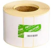 Этикетка PROTON 100x53 мм плг (1 ряд, 3000 шт., втулка 76 мм) 4 рулона 22ART1602170932
