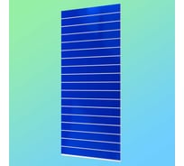 Торговая панель AGIS ПВХ, 240х1200х16 мм, синий, 10 шт. 10.03.16.24.120