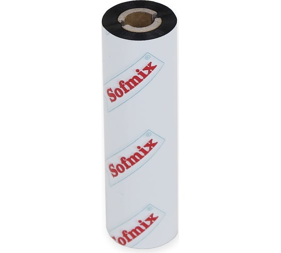 Риббон SOFMIX Wax resin 1300, 110 мм, 74 м, вт. 12.7, OUT 130009111 1